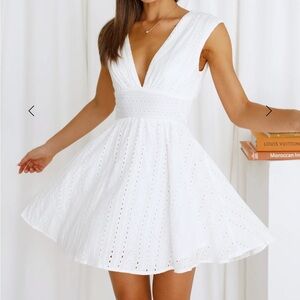 Hello Molly White Dress